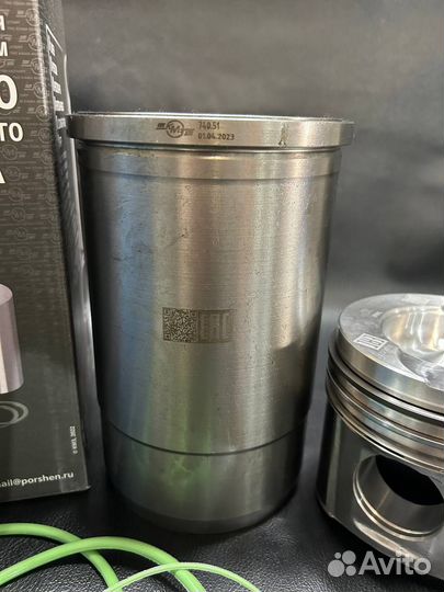 Поршневая группа на двигатель камаз