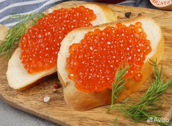 Красная икра горбуши