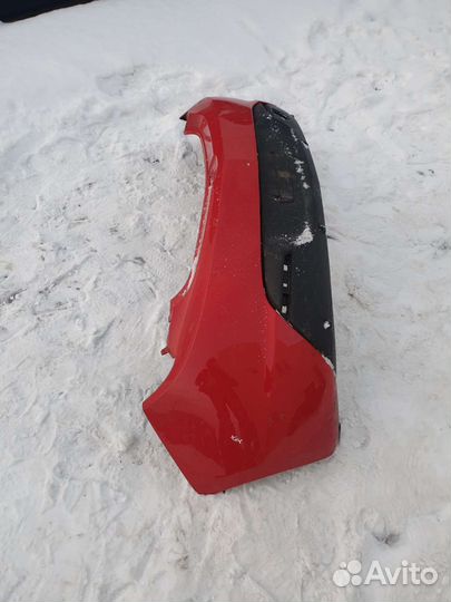 Бампер задний Opel Astra J P10 5D до рестайлинг