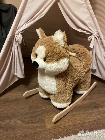 Детская качалка корги