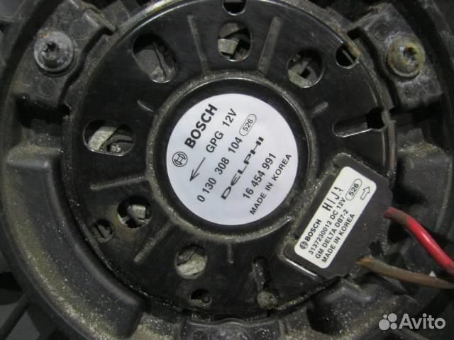 Вентилятор радиатора Chevrolet Cruze