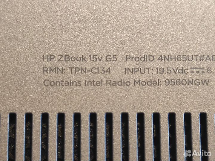 Ноутбук на разбор zbook 15v g5