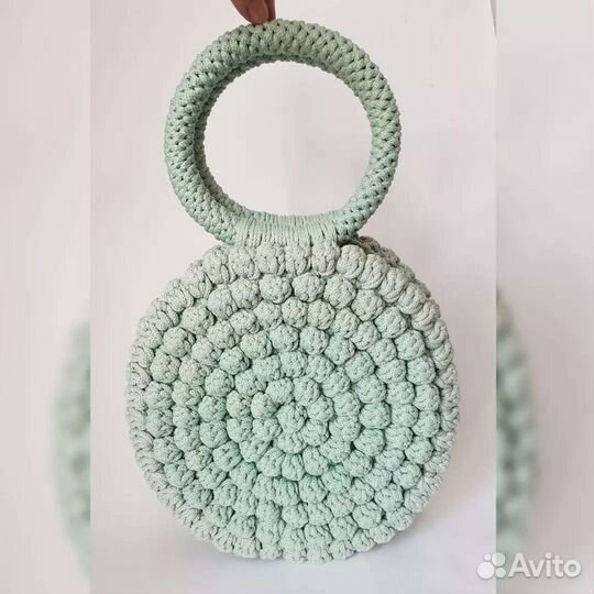 Сумка женская вязаная