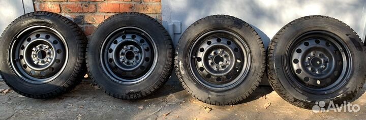 Колеса Cordiant Snow Cross 2 175/65 R14+штампы ваз