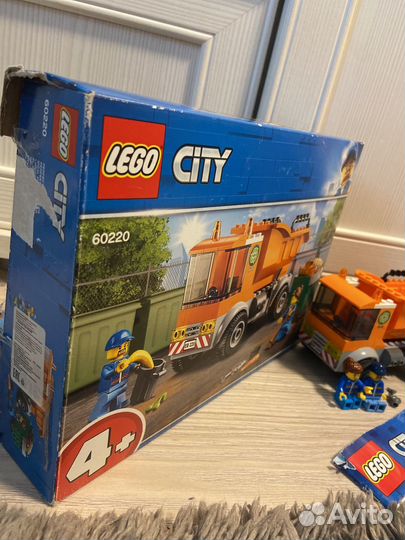 Lego City 60220 мусоровоз