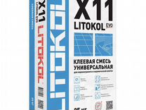 Клей для плитки литокол X11 EVO серый 25 кг