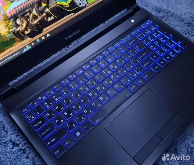 Игровой ноутбук Maibenben Ryzen5/RTX3050/16/ssd