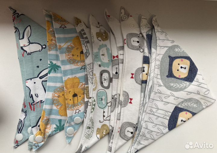 Слюнявчики и носки mother care