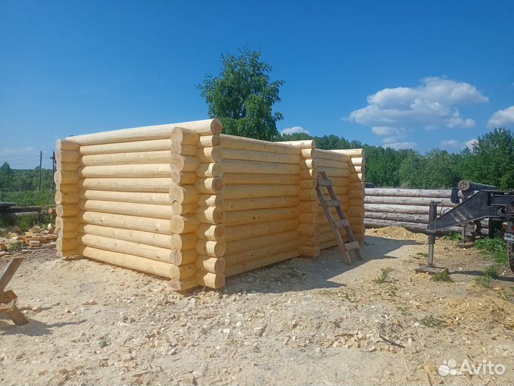 Изготовление срубов