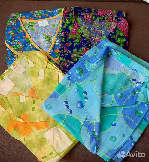 Халаты из бязи. Размеры от 48 до 68