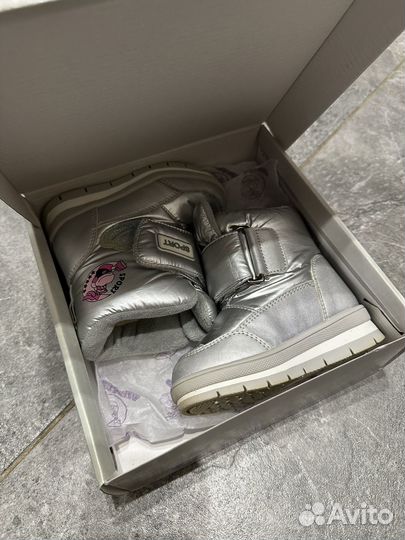 Полусапоги зимние для девочки