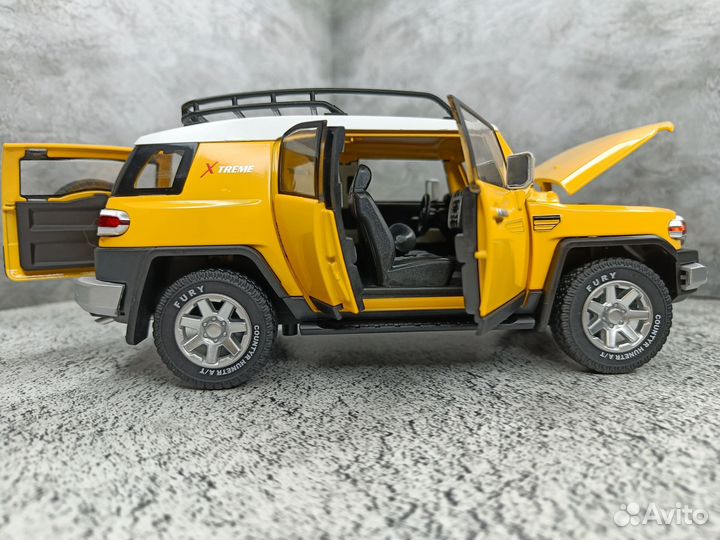 Машинка Металлическая Toyota Fj Cruiser