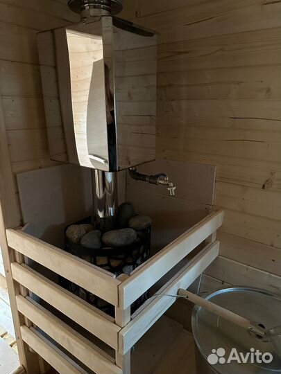 Бани бочки квадратные