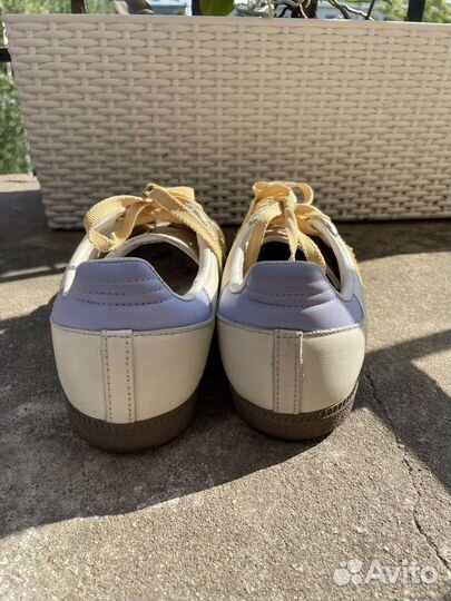 Adidas Samba OG - white violet tone, оригинал