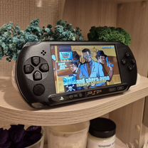 Sony PSP e1008 Street 64 гб/отличное состояние