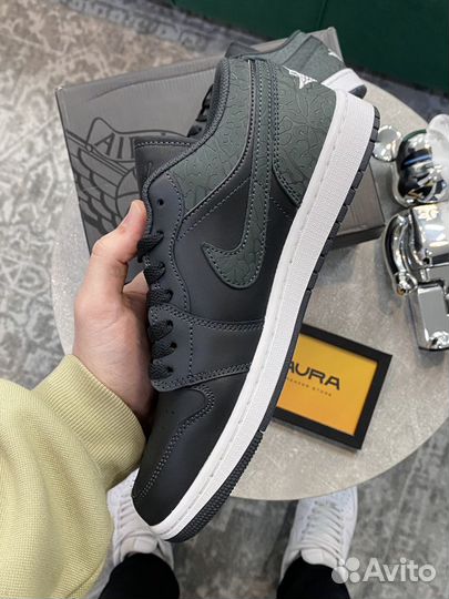 Nike Air Jordan 1 Low 'Black Elephant'