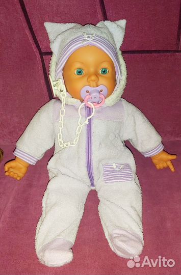 Пупс 46см+одежда+аксессуары