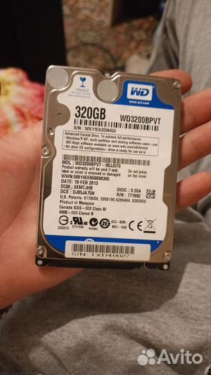 Жёсткий диск 320гб