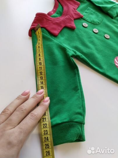 Костюм Эльфа на новый год 12мес