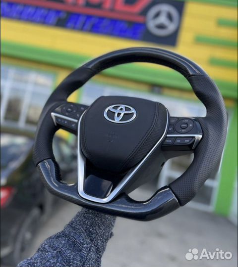 Спорт руль на camry 70