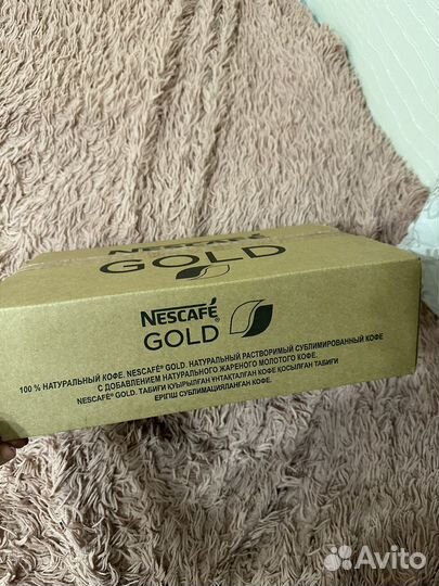Nescafe gold 30 пакетиков 2 г