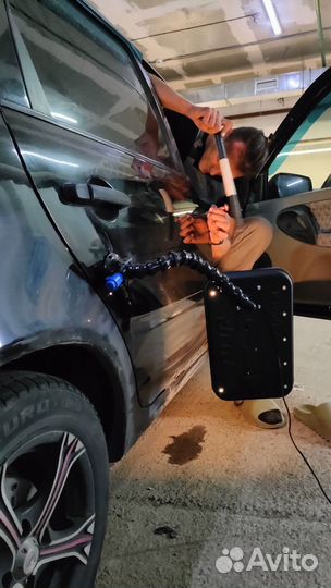 Ремонт вмятин без покраски