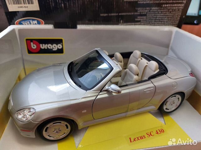 Коллекционная модель Lexus SC 430 1:18