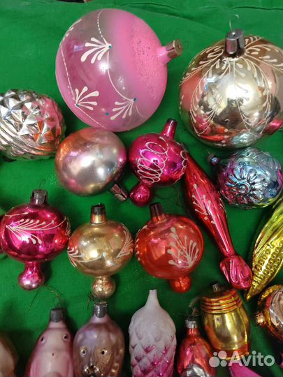 Елочные игрушки ссср(лот 3)