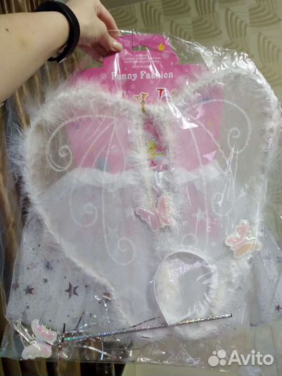 Костюм карнавальный снежинка