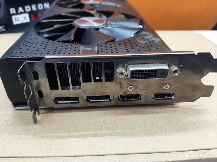 Видеокарта Saphire Nitro + RX 580 (8gb)