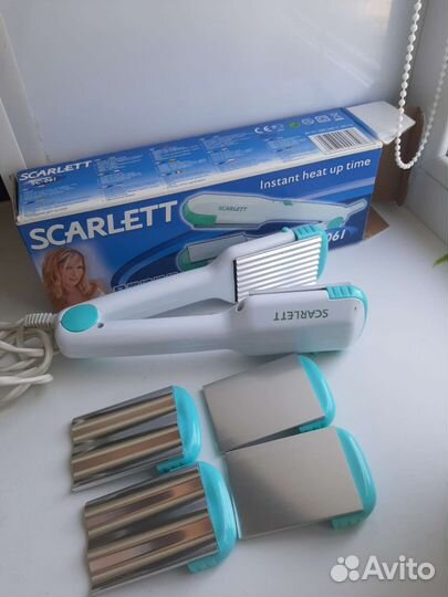 Выпрямитель для волос scarlett