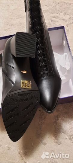 Ботильоны натуральная кожа 39не подошли по размеру