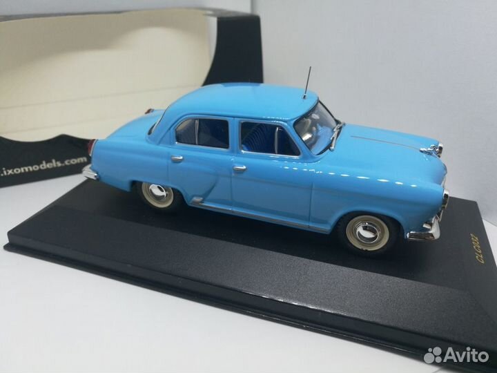 1/43 IXO Газ-21 Волга голубая 1959