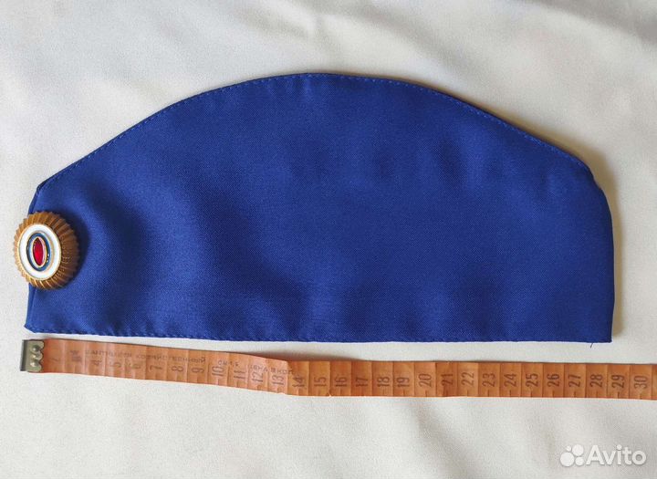 Пилотка лётчика и галстук синие детские