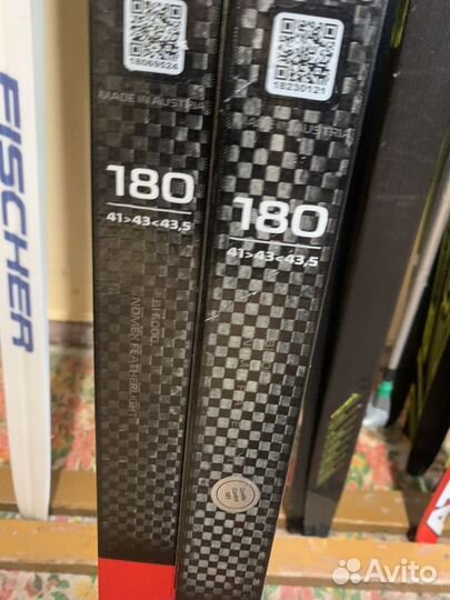 Беговые лыжи atomic конек