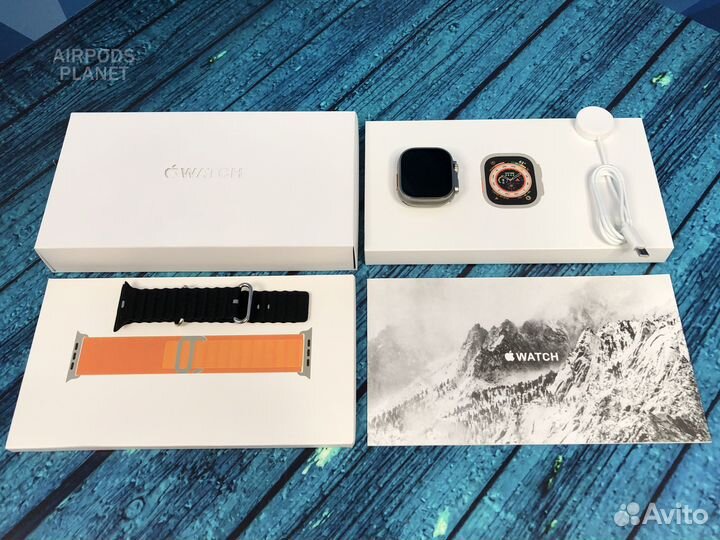 Комплект apple watch ultra 2 + airpods 3