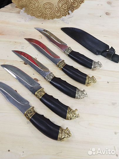 Кизлярский нож с навершием из латуни