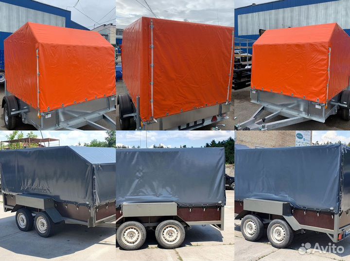 Тент на прицеп