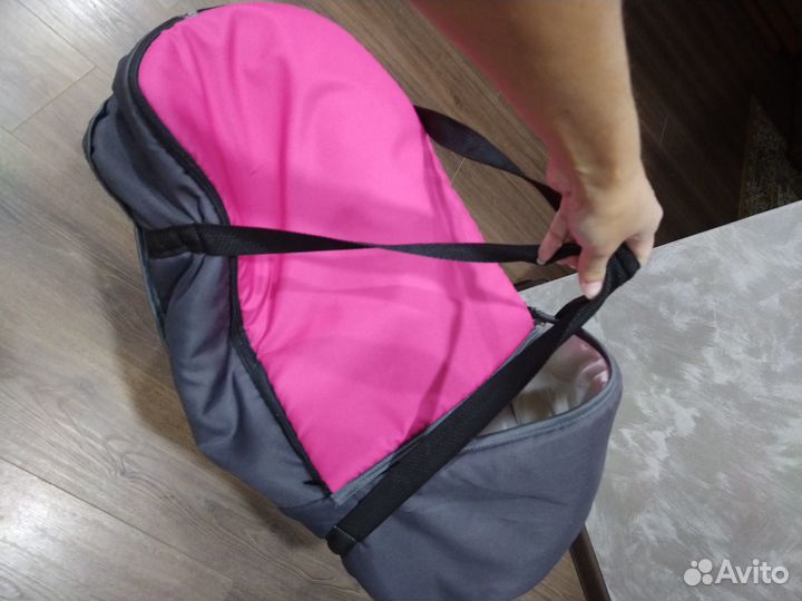Детская люлька переноска для прогулки и коляски