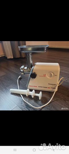 Мясорубка электрическая Panasonic super turbo plus