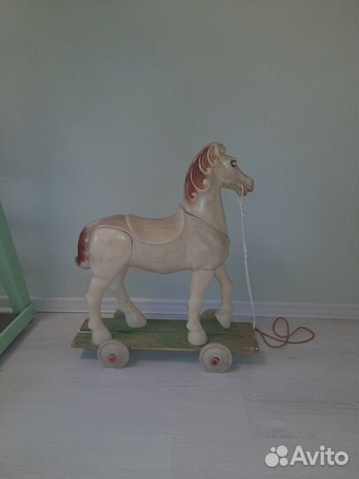Лошадка каталка СССР