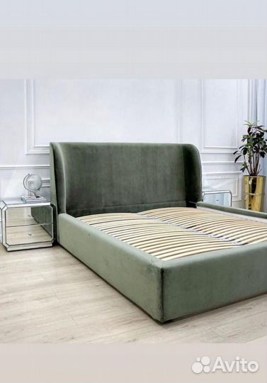 Кровати с тканью на выбор