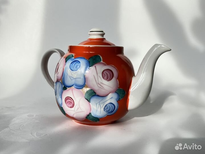 Заварочный чайник СССР Дулево Агашки