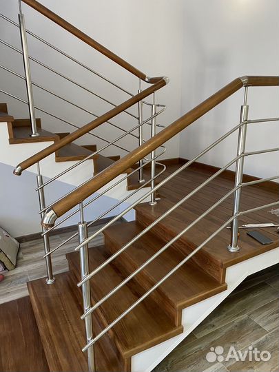 Перила гнутые