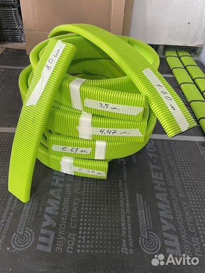 Воздуховод плоскоканальный гибкий 50х140 wolf