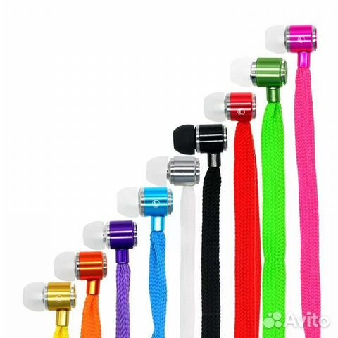 Наушники - шнурки. Басс