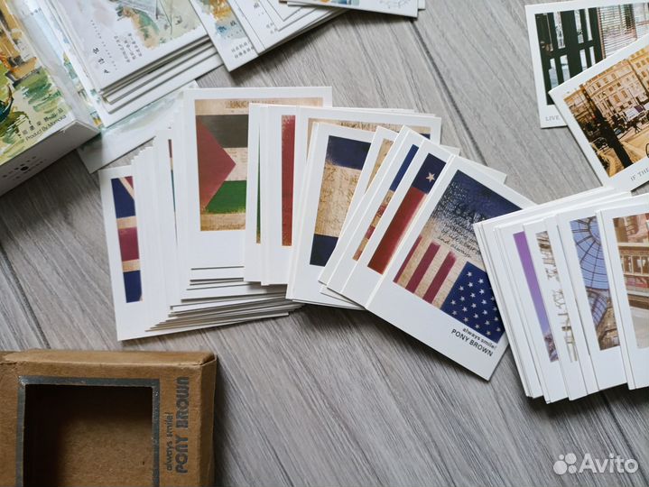 3 набора мини открыток Путешествия