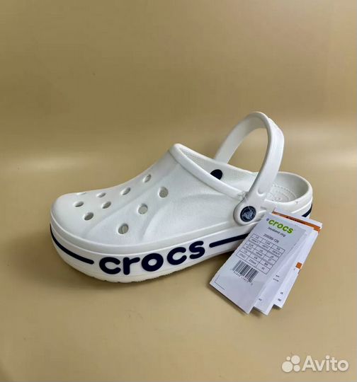 Crocs сабо белые базовые (Вьетнам)