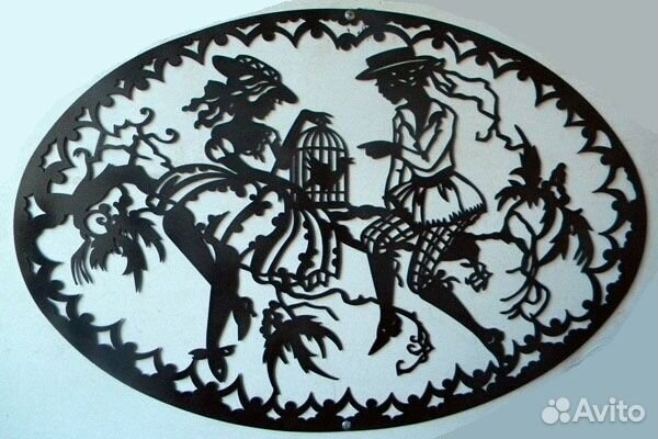 Картина из металла на стену