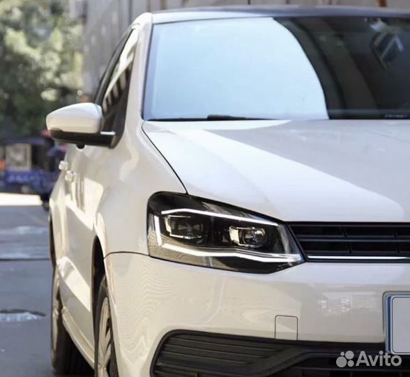 Фары светодиодные Volkswagen Polo 5 Full LED New